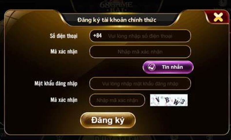 Đăng ký/ đăng nhập với vài thao tác vô cùng đơn giản 