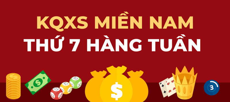 Kết quả xổ số miền Nam thứ bảy hàng tuần cập nhật nhanh nhất