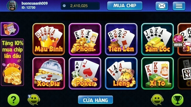Kho game khủng với hàng ngàn tựa game hấp dẫn 