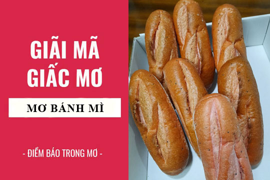 Giải m&atilde; giấc mơ thấy b&aacute;nh m&igrave;