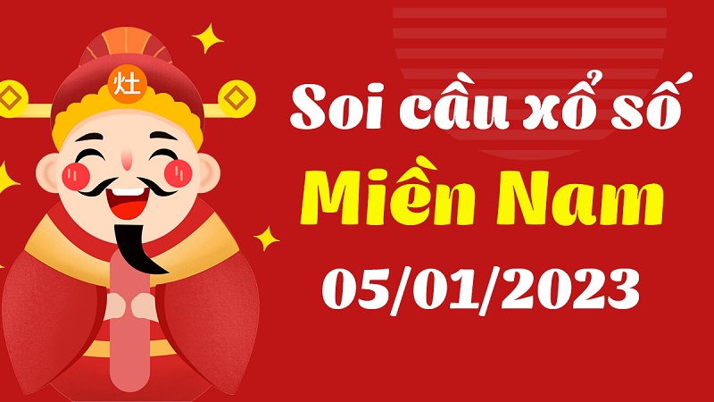 Soi cầu dự đoán số đẹp cầu Miền Nam ngày 5/1